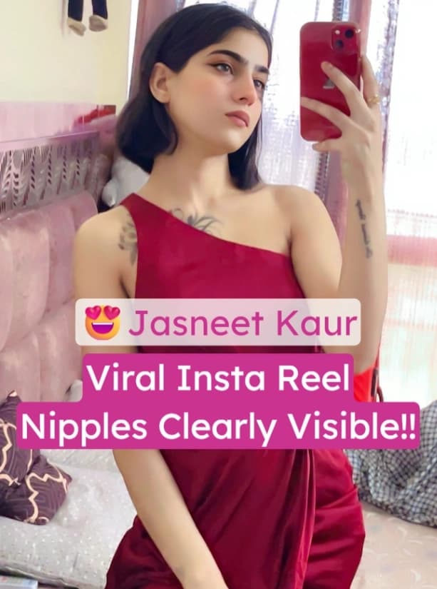 Jasneet Kaur Viral Nipple Slip Nude Boobs Exposed in Leaked Reel