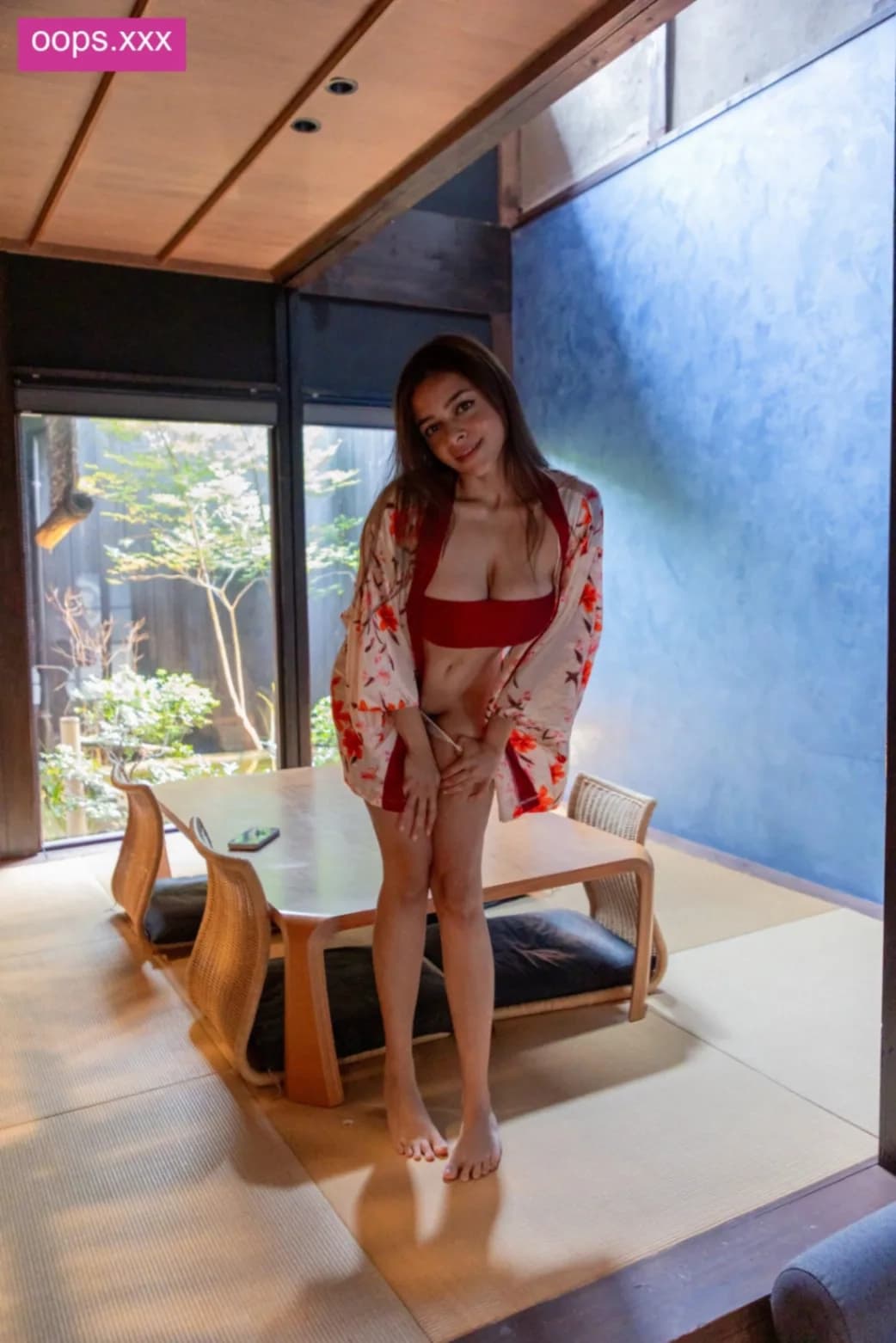 Image of Ashwitha Leaked OnlyFans Pics In Hot Japanese Kimono Teasing Her Naked Body