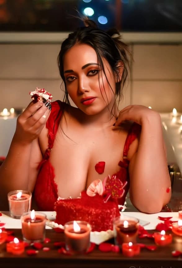 Image of Famous Insta Model Koyel Sarkar Stripping Full Nude in Bathtub Pressing Her Boobs and Hottest Expressions Leaked