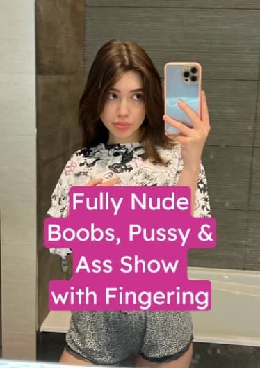 Instagram Influencer Nude Leak Full Body Boobs Pussy Ass Fingering Show